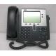  2 dedicated headset port RJ 45 IP Voip Cisco Phone CP - 7941 with voicemail , PC