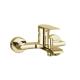 Single lever bath or shower mixer bathroom golden color brass tap faucet cold and hot water designed modern OEM