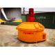 High Speed Operation Vertical Shaft Concrete Mixer With Refractory Materials 30kw