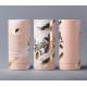 Luxury Cylindrical Paperboard Tube Fragrance Perfume Packaging Gift Round Paper Box