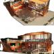 Detachable Prefab Container Office Houses Hotel Garden Living Container House