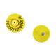 TPU Pig Identification Rfid Ear Tag Waterproof Anti Shedding