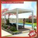 Hot sale outdoor villa Aluminum alu Motorized Opening louver shutter gazebo pergola pavilion canopy Awning shelter