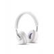 White Color BLUETOOTH 4.1 AUX Audio Cable HEADPHONE WITH MICROPHONE RB-500HB