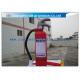 Outdoor Display Red Inflatable Fire Extinguisher Model 3m For Fire Awareness