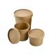 disposable paper soup cups kraft hot cups paper to go bowls kraft paper plates