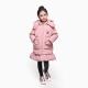 Wholesale Children'S Boutique 12M - 4T Pink Warm Down Outerwear Hooded Kids