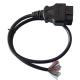 Car Diagnostic OBD2 Open Cable PA66 Insulated With Brass Terminals