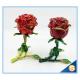 Beautiful Rose Shape Trinket Box High Class Crystal Trinket Box SCJ381