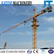 Low price factory supply 8t lifting 60m boom QTZ80-6010 tower crane for building