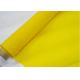 90T-48 Polyester Printing Screen Yellow Color 48 Micron Thread Heat Resistance