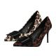 ZM034 929-23 Spring New Sexy Leopard High Heels Women'S Stiletto Shallow Mouth Pointed Toe Women'S Single Shoes
