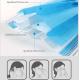 PP Adult Blue Disposable Earloop Face Mask