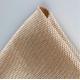 1/3 Twill Weave Fiberglass Cloth , Golden Heat Treatment Fabric Roll HT3732
