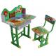 Study Toddler Desk And Chair With Storage Kids Learning 70x44x66cm