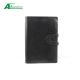 Middle size PU leather softcover snap fastener Refillable Ring Binder organizer