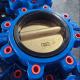 Body material Ductile Iron GGG50 Butterfly Valve Wafer Flanged Lug Water Standard