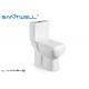 Contemporary Flush Ceramic Toilet Square Design With 5 Years Guarantee