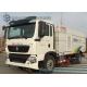 HOWO 7M3 7000L / 5000L 5M3 Sanitation Truck Road Cleaning Truck 4X2