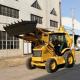 Construction Works 4WD Backhoe Loader High Performance Earth Moving Machinery
