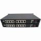4Ch Bidirectional Balanced Audio To Fiber Converter With XLR Connector