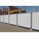 M800 Cityfence RAL 9010 Heras Temporary Hoarding