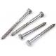 Full Thread Carbon Steel Wood Screws , Stainless Steel Lag Screws Pressure Treated Wood