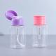 100ml 150ml 200ml Plastic Flip Top Pump Bottle For Nail Polish Makeup Remover
