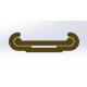 Solid Brass Fitment Profiles / Antique Brass Extruded Profiles