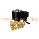 1 1/4 1 1/2 Inch IP68 Underwater Brass Solenoid Valve For Water Fountain 24VDC 115VAC 220VAC