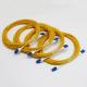 Cable length 1M LC Uniboot Duplex Singlemode G657.A1 BendInsensitive Zip Duplex 2mm LSZH Low Loss 0.15dB Fiber Patch Cord