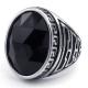 Tagor Jewelry Super Fashion 316L Stainless Steel Casting Ring PXR242