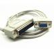 1.8 M Beige Color Cisco Console Cable / Centronics Printer Cable For POS System