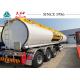 3 Axle Aluminum Alloy Fuel Tanker Trailer Exported To Mozambique