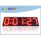 7 Segments LED Countdown Timer For Train Station Easy Installation 12'' 300mm