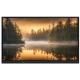 4K 65 75 86 98 110 inch Anti glare tempered Panel Interactive Smart Whiteboard IR Monitor Super Slim Frame computer monitor for school meeting training event
