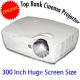 3500 ANSI Lumens HDMI Projector With VGA PC In Out 1024x768Pixels Big Screen Projetor
