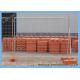 AS 4687 Standard hot dipped galvanized Site Security Temporary Mesh Fencing , Temporary Net Fencing