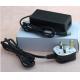 Black 12V 2.5A 3A 5A Wall Mount AC DC Power Adapter With Eu Au Us Uk Plugs For Led Lamp