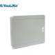 IP40 Electrical Wall Mount Distribution Box , MCCB Distribution Board Steel Sheet