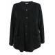 V Neck Long Sleeve Fashion Ladies Blouse With Buttons And Pockets For Autumn
