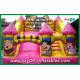 Durable Air Blower Trampoline Inflatable Bounce / Inflatable Slide