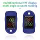 Blue Fingertip Pulse Oximeter SPO2 Digital Pulse Meter TFT Display