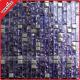 China manufacturer mixed stone wall purple crystal mosaic