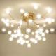 Modern LED Ceiling Chandeliers Black Gold Tree branch Surface Mount Kids Lamps（WH-MI-211)