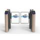 304 SS Fast Speed Gate Turnstile For Secure And Access Control High Speed 35-40 Person Per Minute With Advertising Door