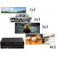 1 In 8 Out / 1 In 9 Out HDMI 3x3 LCD Video TV Wall Controller with 9 screens