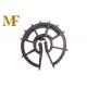 Formwork Accessories Plastic Rebar Spacer , Plastic Concrete Rebar Wheel Spacer