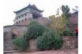 The gate tower of north gate travels  Western Hunan of China
