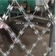 Welded Razor Barbed Wire Mesh Fence With Blade Type BTO-22 For Security Fencing